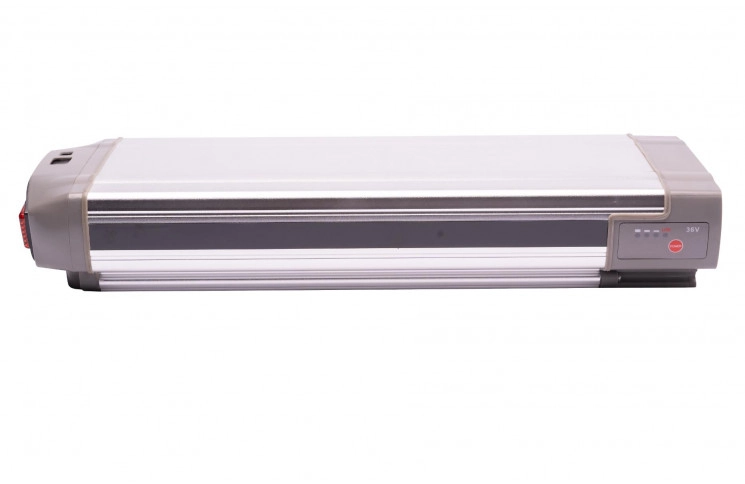 Stella compatible fietsaccu Type 2 36V 14.5Ah (522Wh) incl. nieuwe lader (zilver)