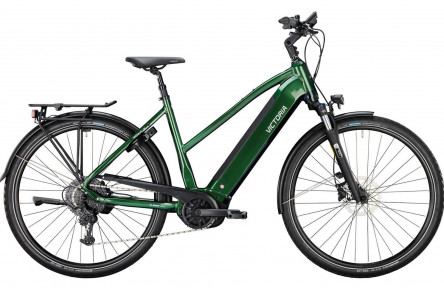 VICTORIA Elektrische trekkingfiets TRESALO 12 28"/53cm-L/9/smaragdgroen/02981165
