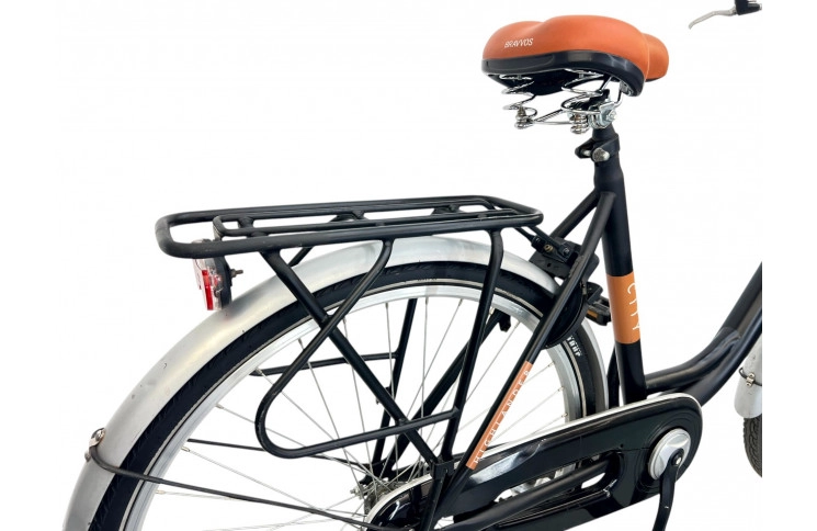 Damesfiets Highlander City 28" 53cm zwart