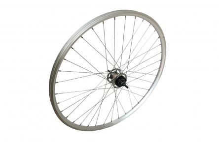 Achterwiel 28 x 1 3/8 Nexus 3 (voor Rollerbrakes) zlver
