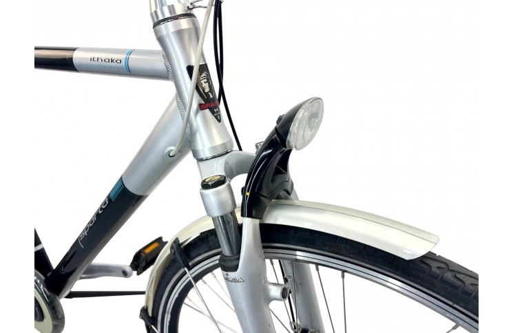 Herenfiets Sparta Ithaka 28"/59cm/zwart-grijs