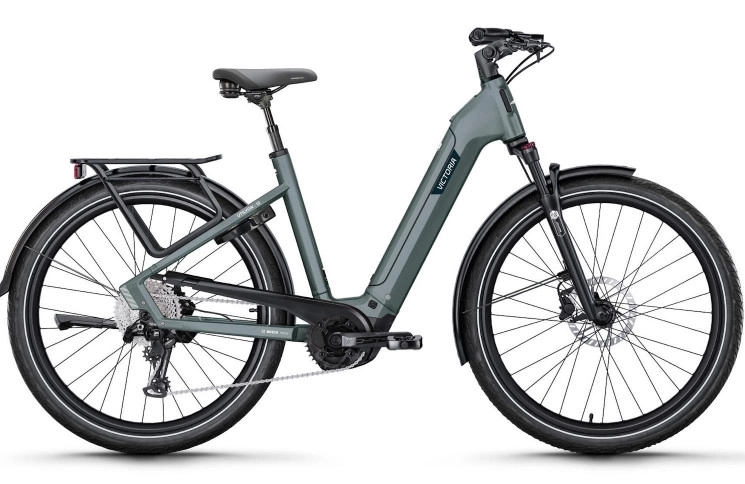 VICTORIA Elektrische trekkingfiets Utilyon 12 №1 28"/52cm/9/topasblauw/02921106