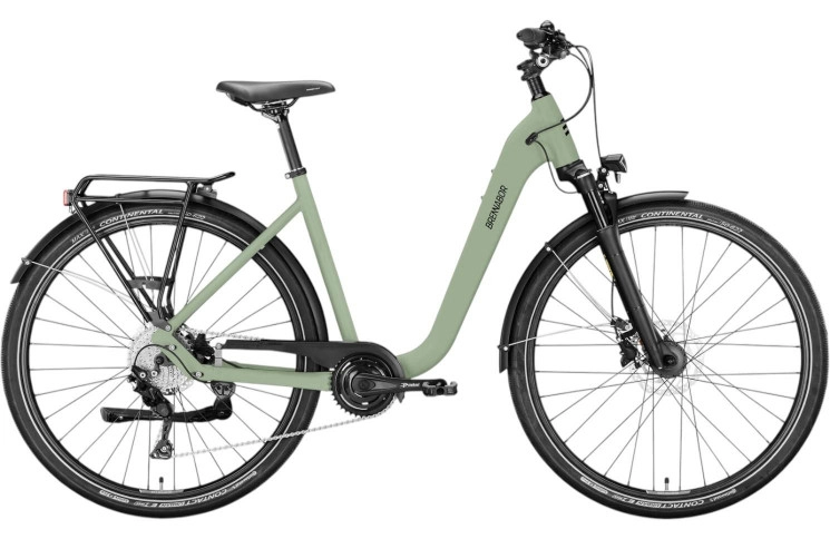 BRENNABOR Trekking bike T-60 №1 28"/50cm-M/24/forest - pale green matt/02510328