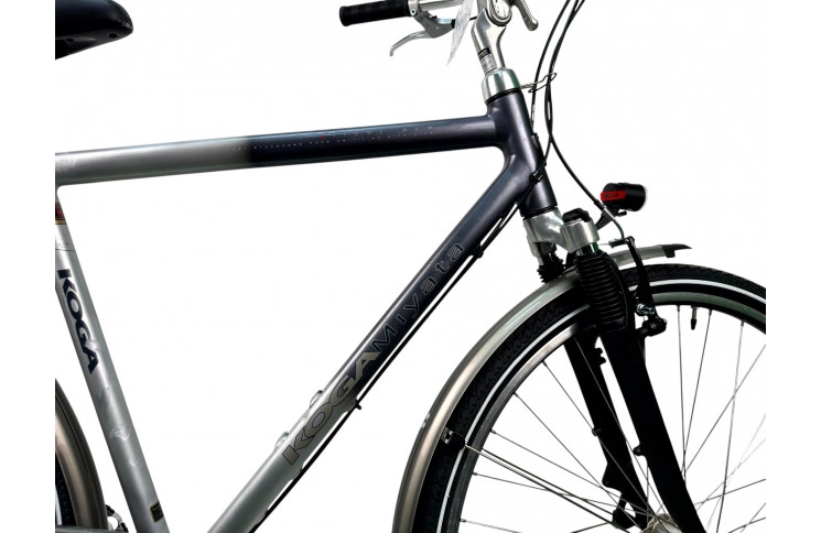 Herenfiets Koga Miyata Silver Ice 28"/57cm/grijs
