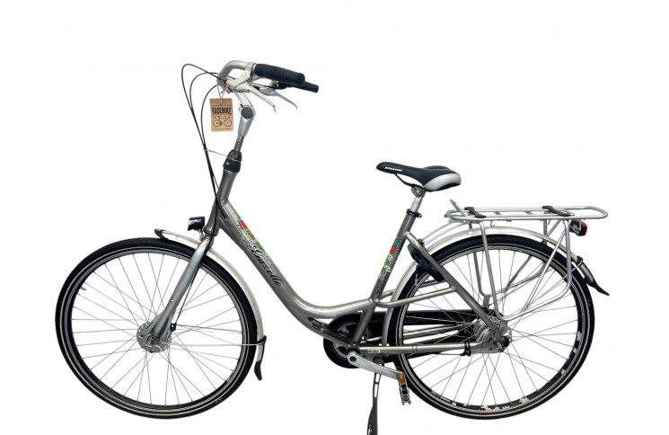 Damesfiets GAZELLE BLOOM w/silver/28/al/sity