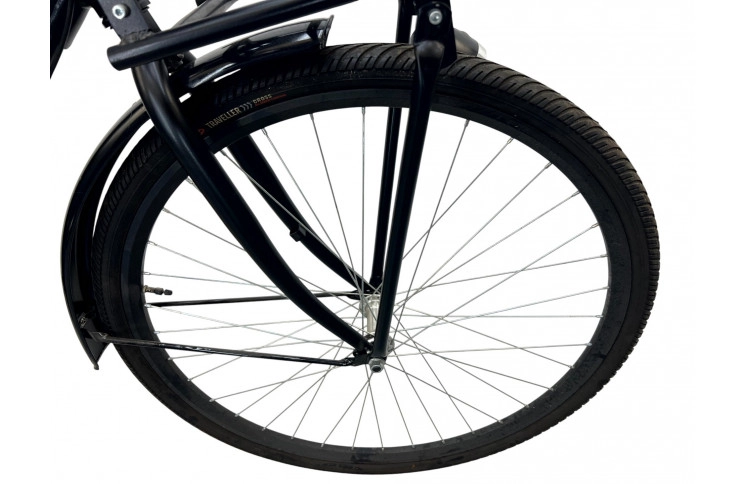 Herenfiets Cortina Man Silver 28"/50cm/blakc