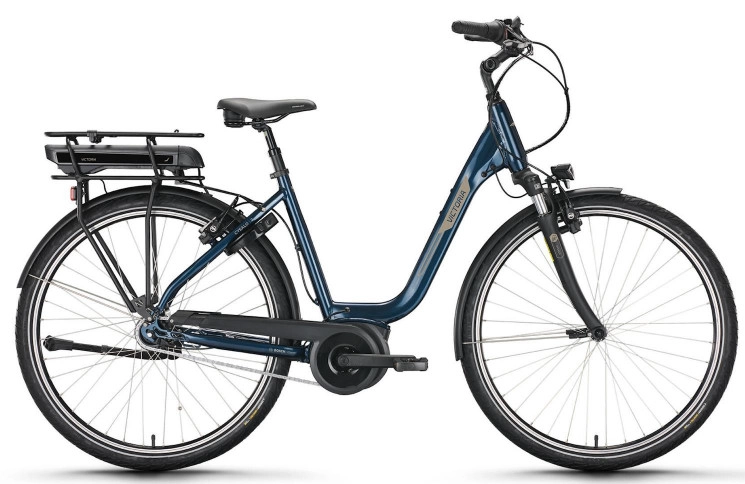 VICTORIA Elektrische trekkingfiets Cysalo 7 28"/45cm/7/inktblauw/02983522