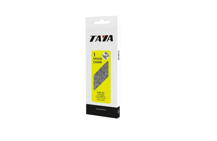 Taya 410H ketting, 1-speed GST-500 anti roest, 1/2x1/8x112 (hanging package)