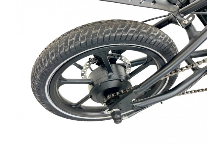 E-Bike BOHLT R160 16"/28cm/zwart/36V 250W