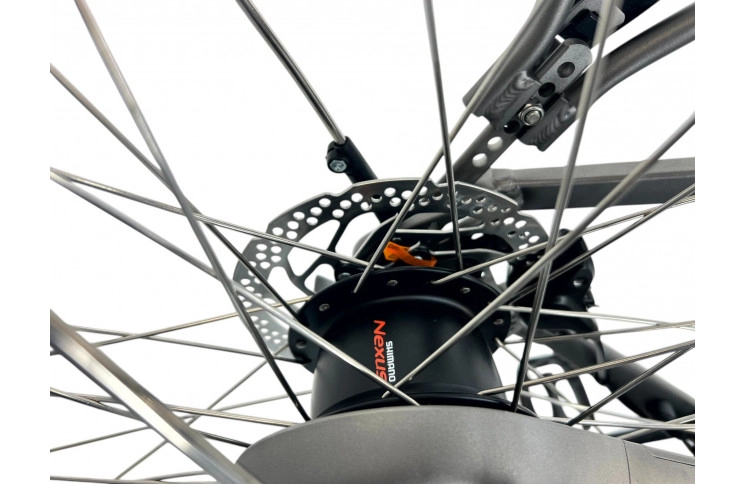 E-BIKE VOGUE MIO M300, 8SP 1, HYDRAULIC, 46CM, MATT-GREY 13Ah/80Nm/468Wh