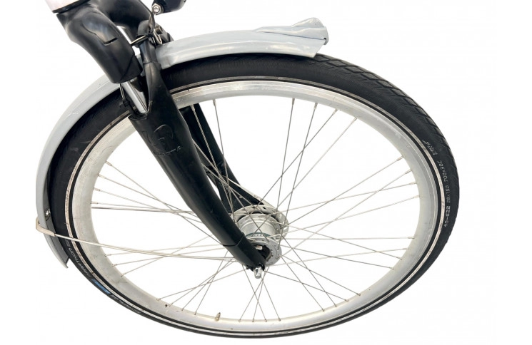 Damesfiets Kreidler Harlem 28" M/53 grijs-wit