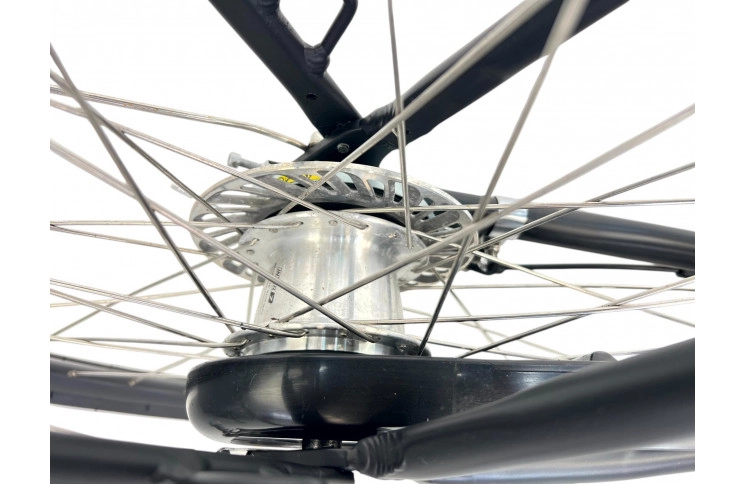 E-bike Damesfiets Black Bike 28"/57cm/zwart/(36V 10Ah 420Wh)