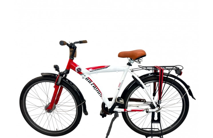 Jongensfiets Batavus Snake 26"/48cm/rood-wit