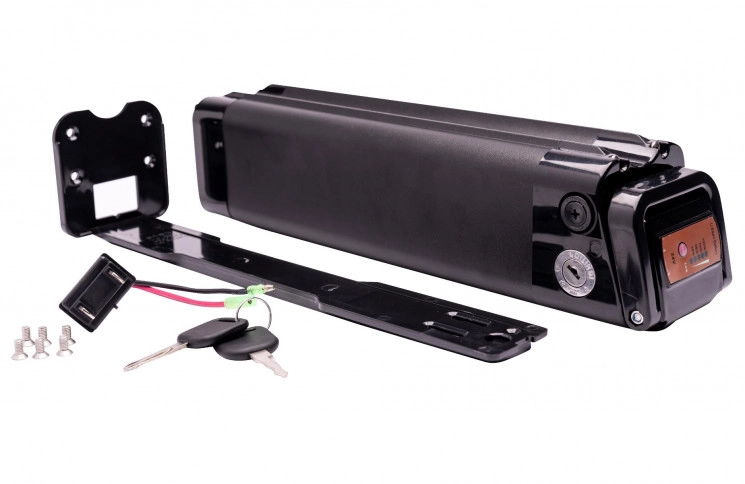 Silverfish Phylion fietsaccu 24V 15.6Ah (374Wh) zwart incl. nieuwe lader