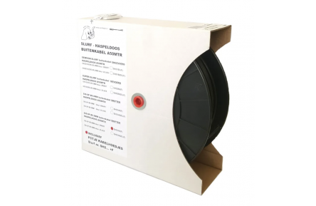 Slurf Buitenkabel deraillleur zwart 50m