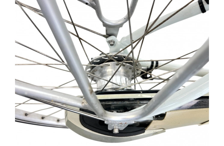 Woman's bicycle Gazelle Orange Plus D/al/grijs-wit/28/stad/f46cm