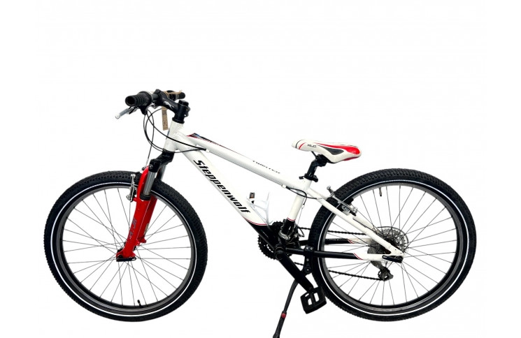 Meisjesfiets Steppenwolf J/al/wit/24/mount/f36