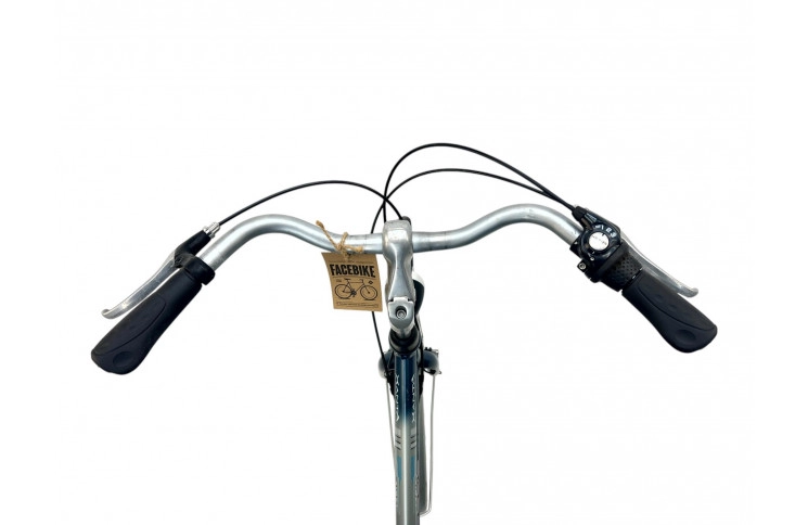 Woman's bicycle Gazelle Xanta W/al/grijs-blauw/28/stad/f53