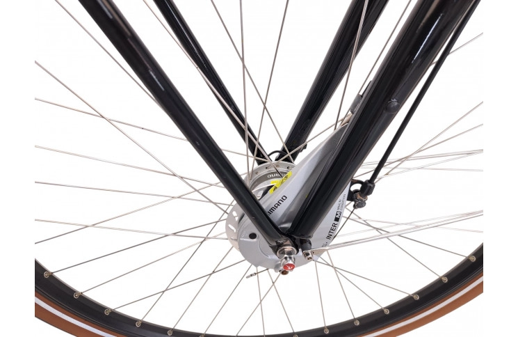 Damesfiets Gazelle Miss Grace 28"/50cm/zwart/transport