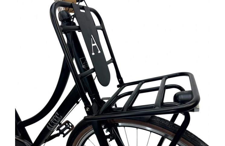 Damesfiets Altec Vintage Transportfiets N-3 Mat Zwart 50cm