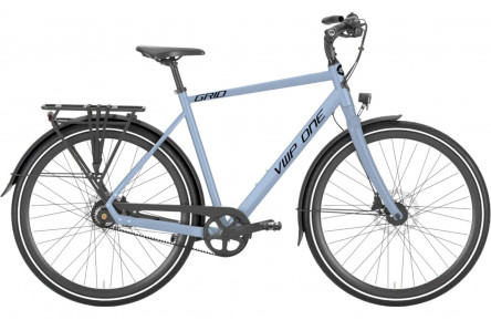 Herenfiets VWP ONE GRID 28"/57cm/Grijs