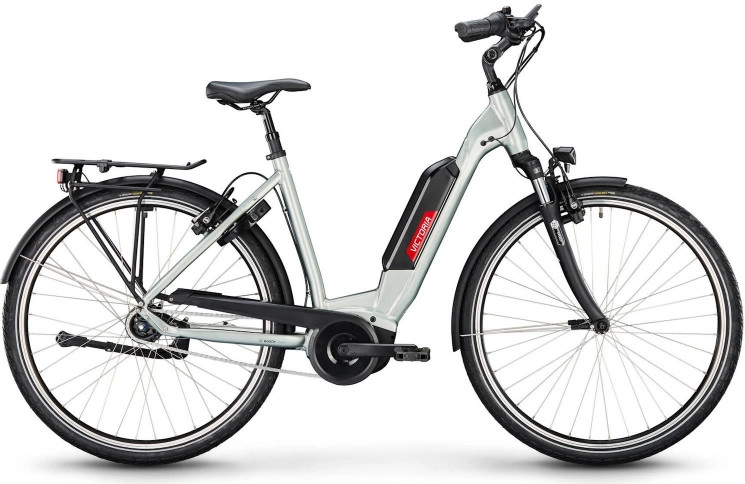 VICTORIA Elektrische trekkingfiets Cysalo 7 28"/48cm/7/helder mint/0291042A