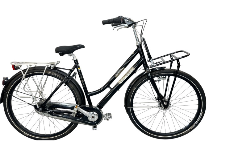 Damesfiets Giant Single 4U 28"/56cm/Zwart