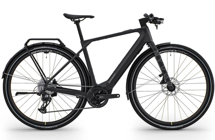 CONWAY Electric allroad Nyvon 8.0 C 28"/54cm-XL/12/black matt - reflective/02830109