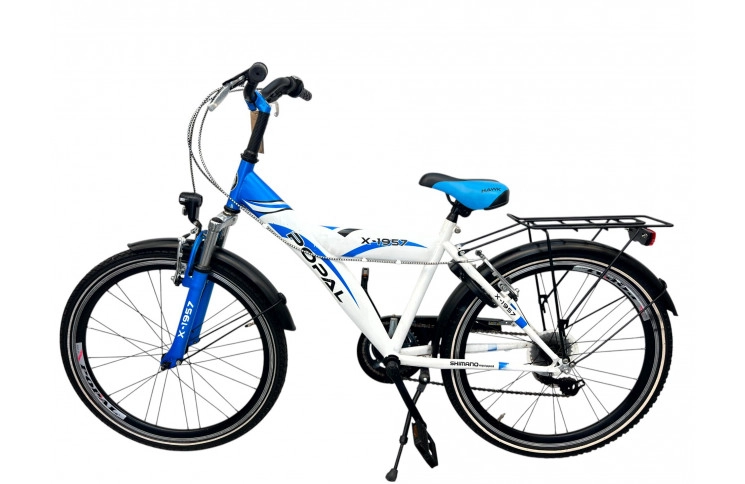 Jongensfiets Popal X1957 J/al/bl-wit/24/f40