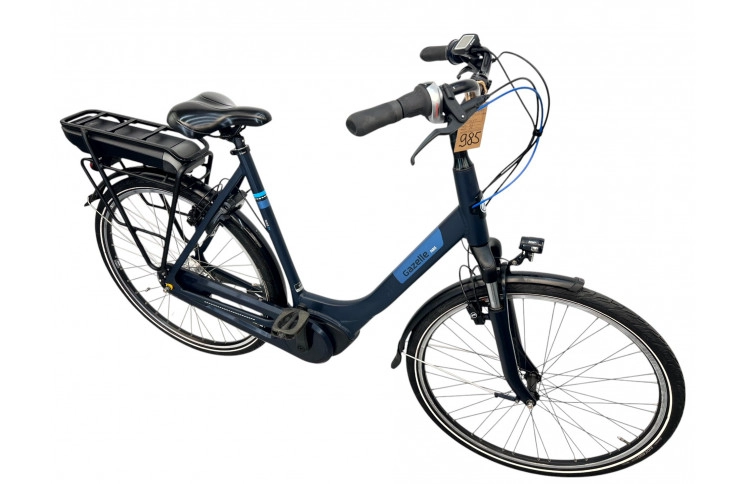 Woman's bicycle Gazelle Paris E-bike D/al/Blauw/28/stad/f62 (36V 11Ah 400Wh)