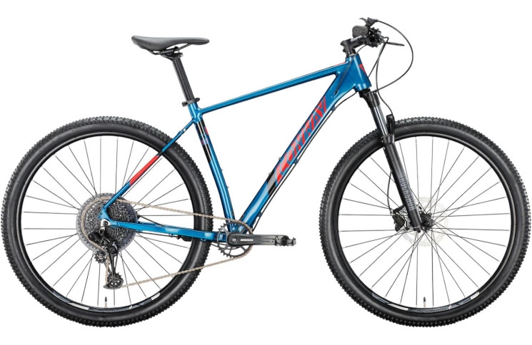 CONWAY MTB Hardtail MS 9.9 29"/51cm-L/12/darkpetrol metallic - rood/02891786