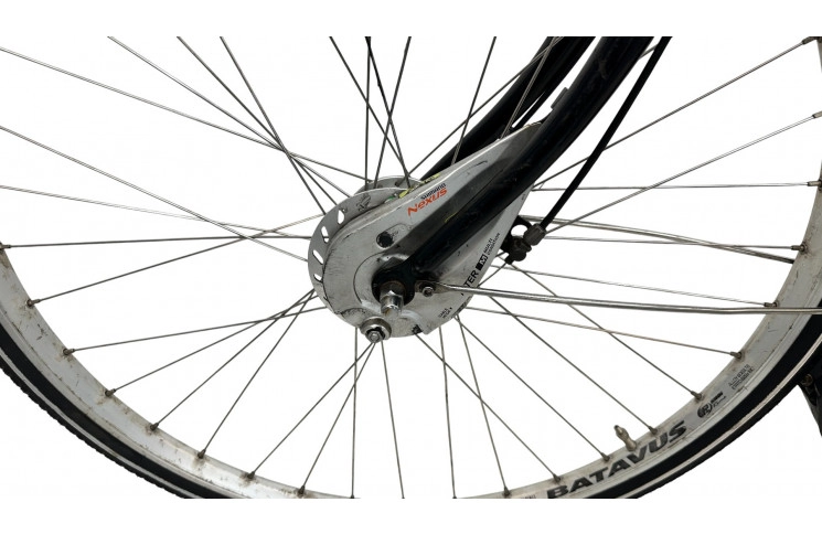 Damesfiets Sparta Athos 28"/50cm/Zwart-zilver