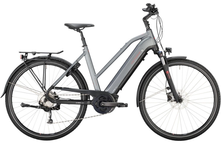 VICTORIA Elektrische trekkingfiets eTrekking 12.6 28"/48cm-M/9/carbonietgrijs mat/02976777