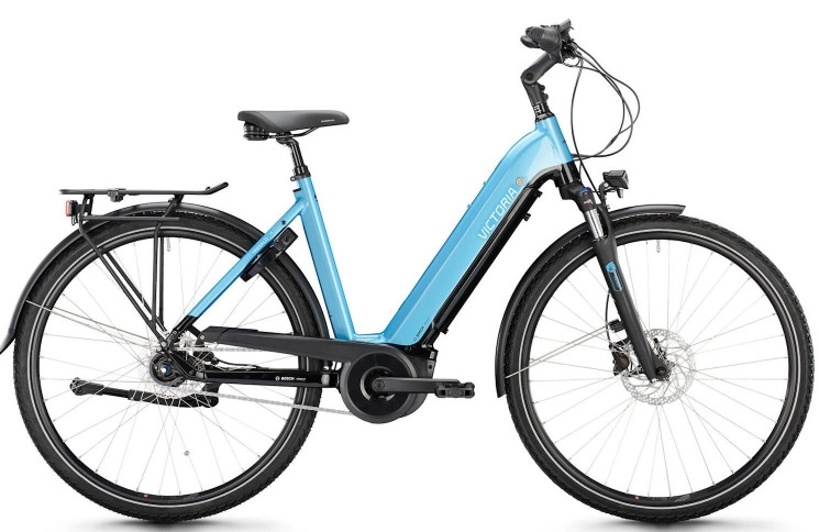 VICTORIA Electric trekking bike TRESALO 11 №1 28"/51cm-M/7/aqua blue/02920208