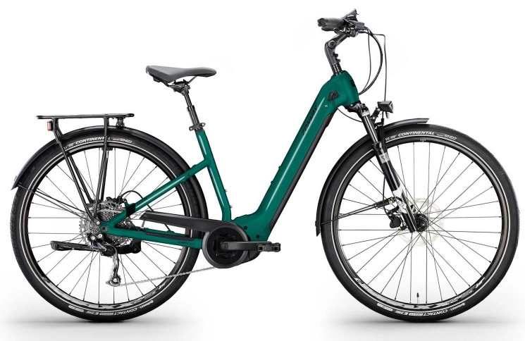 CONWAY Elektrische trekkingfiets Cairon T 3.0 625 №1 28"/50cm-L/9/donkerblauwgroen - zwart/02810995