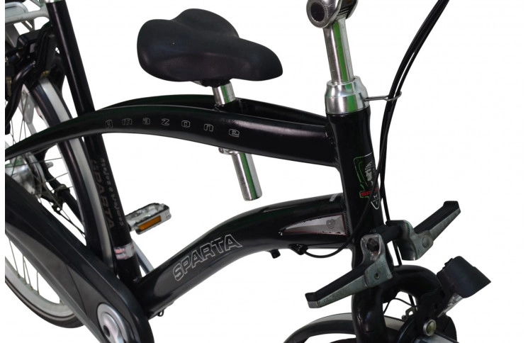Herenfiets Sparta Amazone 28"/60cm/zwart