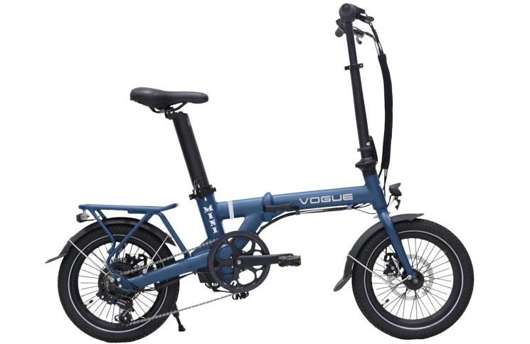 E-BIKE Vogue Mini 6 20"/Unisex 28cm/Blauw/36V 7.8Ah 360Wh LCD