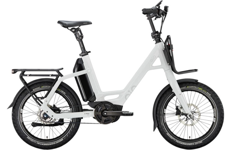 QiO Elektrische compactfiets EINS+ P-5 №1 20"/48cm/5/kristalwit/02652057