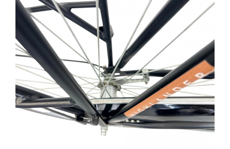Damesfiets Highlander City 28" 53cm zwart