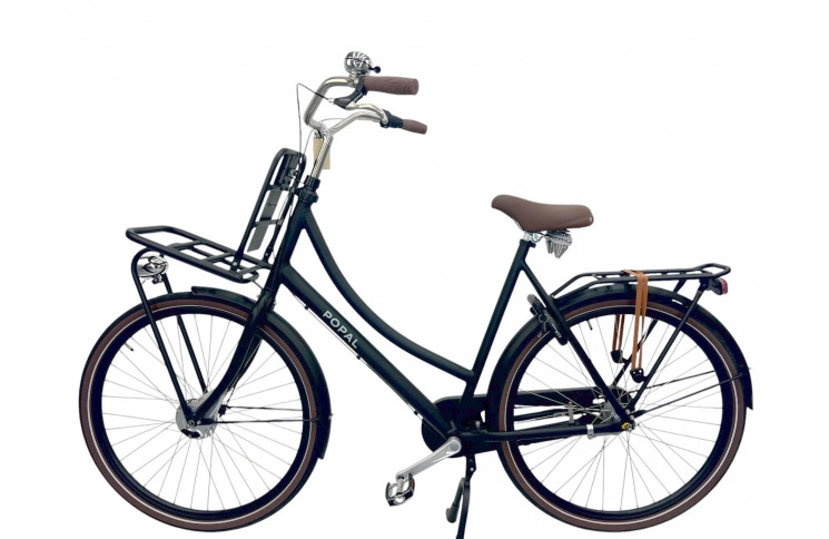 Damesfiets Popal Daily Dutch Prestige N3 28"/59/Mat zwart/S010159001M,28-59