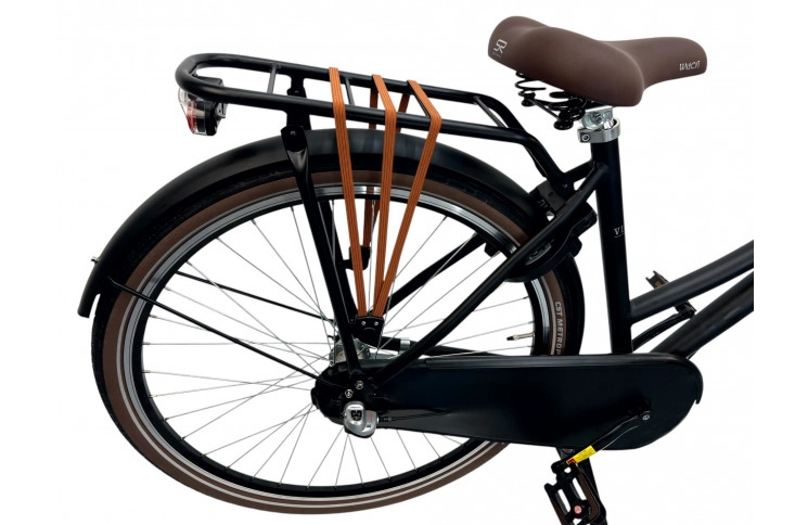 Damesfiets Altec Vintage Transportfiets N-3 Mat Zwart 50cm