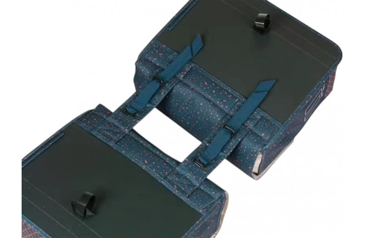 BASIL dubbele tas "Flair Double Bag Universal Bridge" 35 L 15x35x31cm