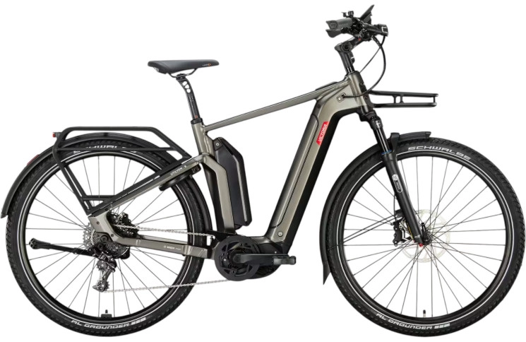 VICTORIA Elektrische Urbanfiets "UTILYON 6" (#2) Diamant, 29"/52cm-M/anthracite grey/02921252