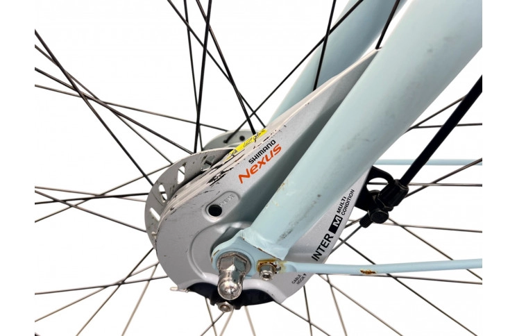 Damesfiets Cortina Foss D/al/28/blauw/stad/f57