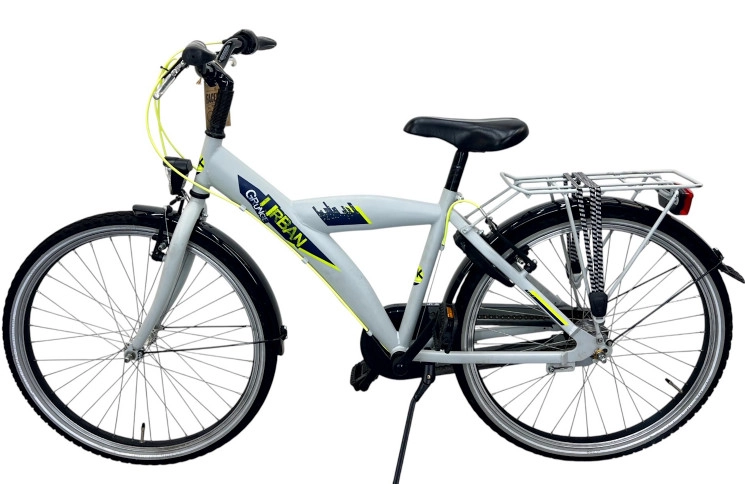 Jongensfiets Urban Grunge 24"/38cm/grijs