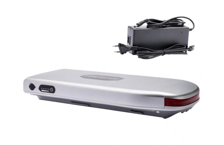 Sparta E-motion compatible fietsaccu 36V 16Ah (576Wh) zilver incl. nieuwe lader