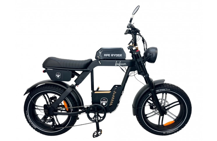 E-BIKE DIABLO BABOON 20" matt black (48V 15Ah 696Wh)