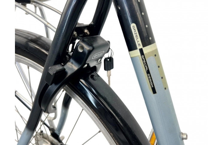 Herenfiets Gazelle Orange 28" L/57 blauw