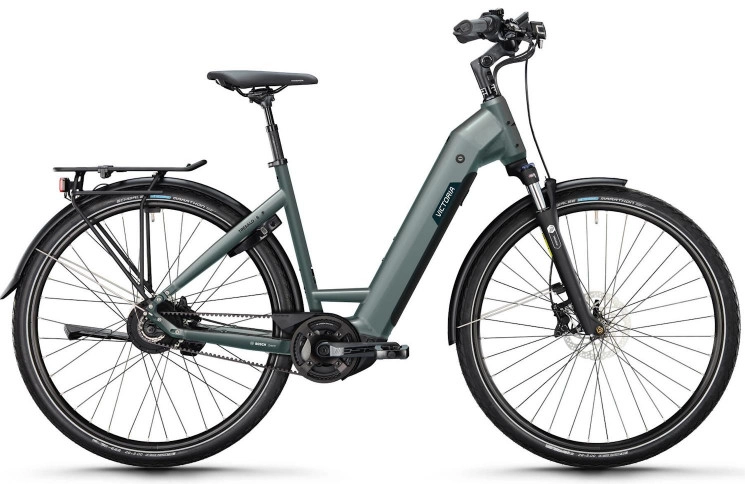 VICTORIA Electric trekking bike Tresalo 7 №2 28"/44cm-S/5/topas blue matt/02921205