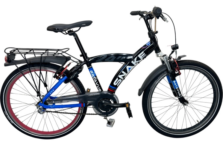 Jongensfiets Batavus Snake 24"/40cm/Zwart
